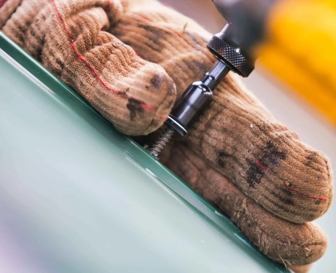 chandler on the roof working